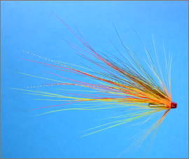 Yelly Belly Shrimp Tube Fly